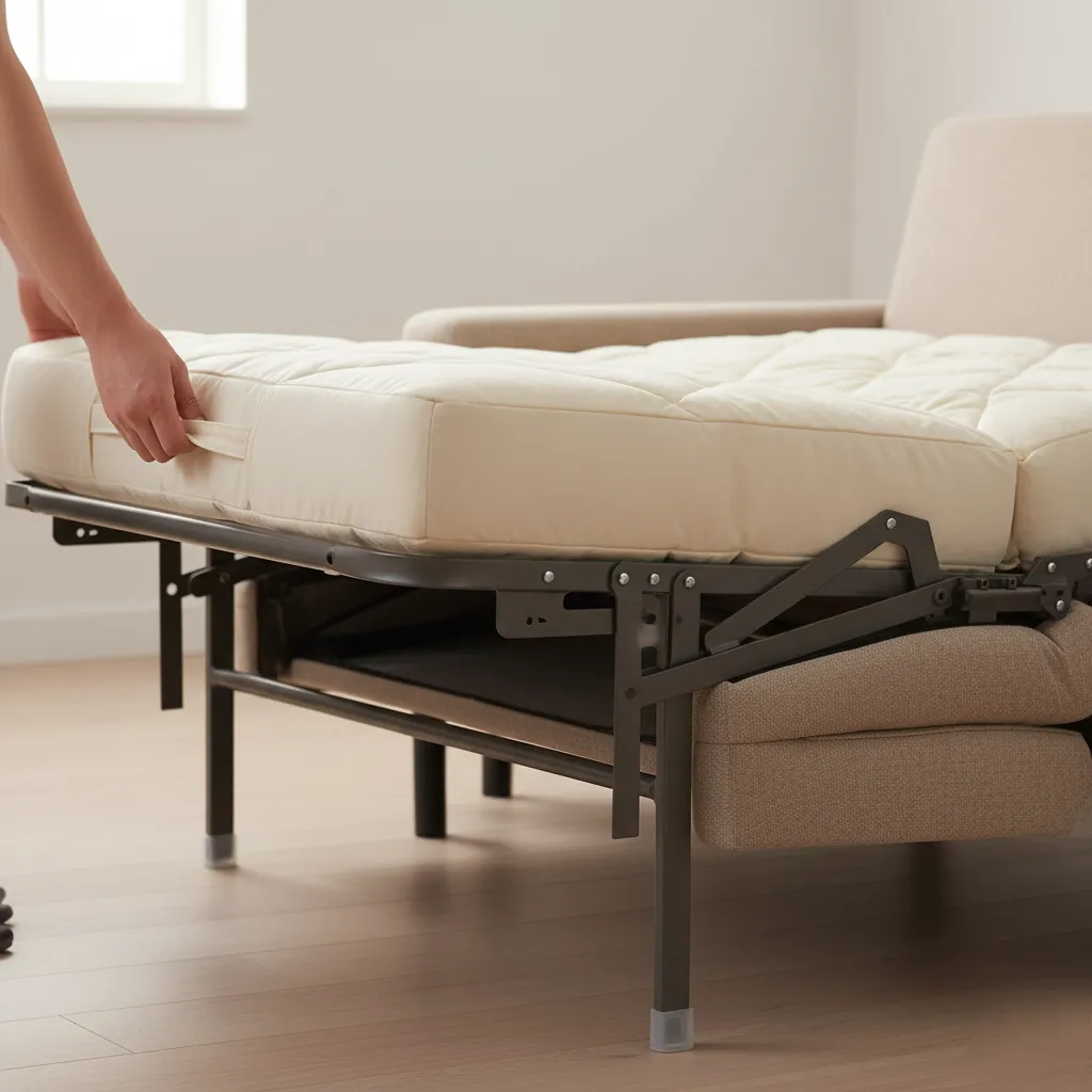 Mécanisme d’ouverture d’un canapé BZ