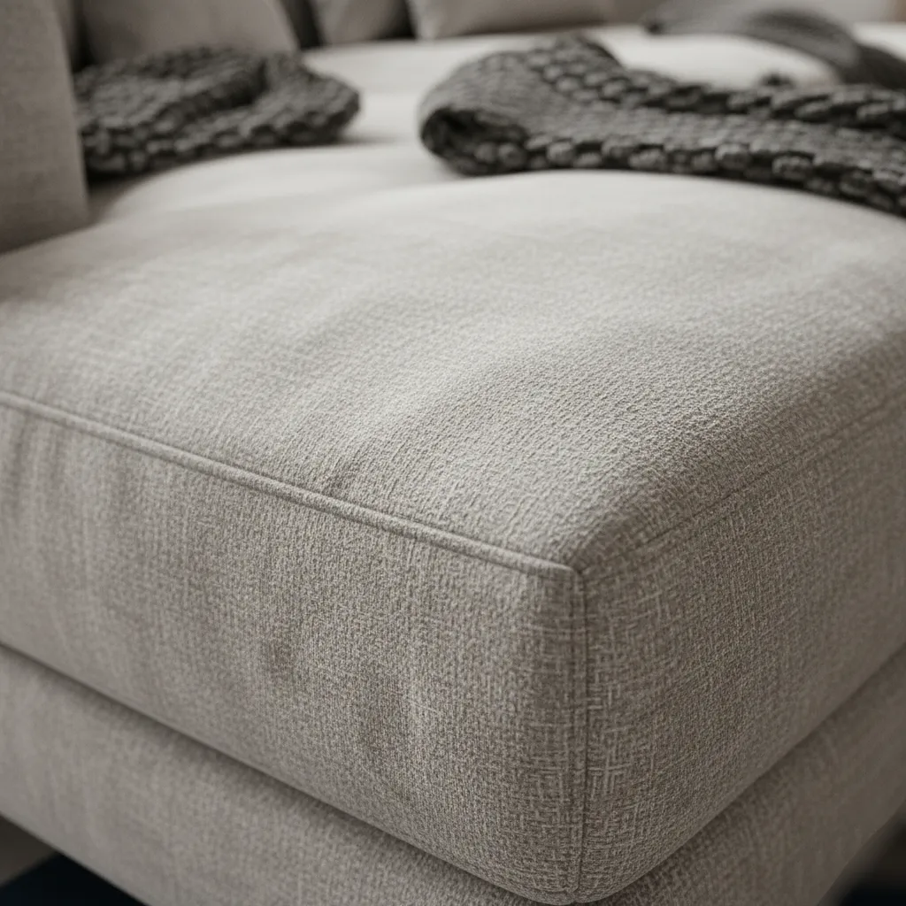 Zoom sur revêtement tissu microfibre
